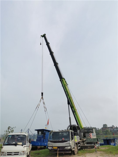 洛龙区桥梁建设吊装案例